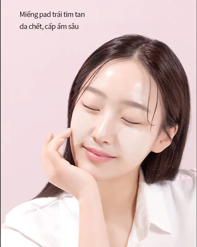 Heart Pad (Toner Pack & Wiping Cotton Pads – 120 sheets)