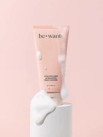 Sữa rửa mặt tạo bọt Bewants Cica Collagen
