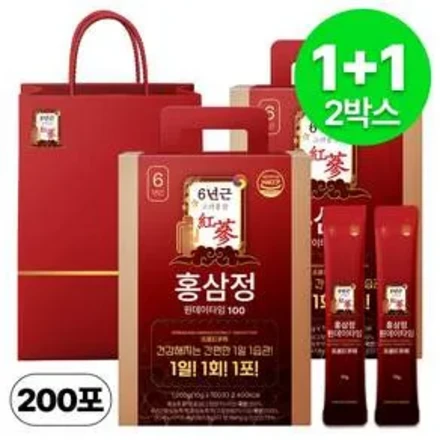 Tinh chất Hồng sâm 6 năm tuổi Every Ten 10ml × 30 gói dạng thanh