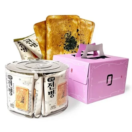 Le Neccuru Square Rice Crackers Gift Set, 1 Set, 600g