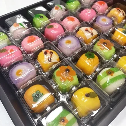 Premium Handmade Traditional Korean Wagashi Gift Set – 15 or 30 Pieces, Perfect for Engagement Ceremonies, Parents, or Elderly Gifts