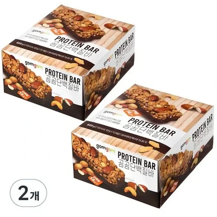 Gomgom Protein Bars, 600g, Pack of 2