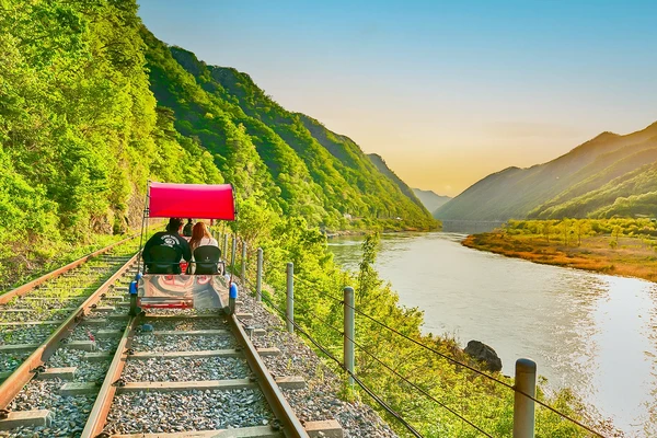 [From Seoul] Eobi Valley, Nami Island & Rail Bike (1-Day Tour)