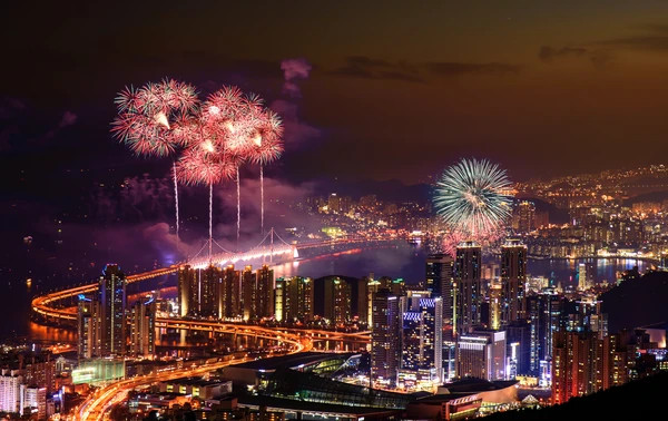 Gwangalli Beach & Gwangan Bridge – Busan’s Iconic Night View
