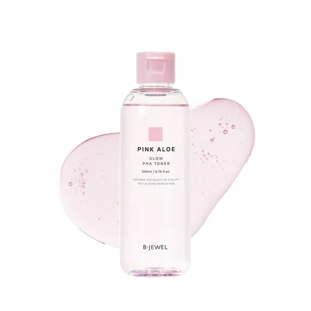 BJEWEL Pink Aloe Glow PHA Toner 200ml <New Version> - Best Pick 3