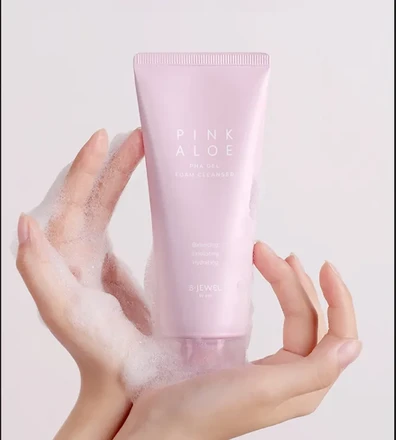 Sữa rửa mặt dạng gel Pink Aloe PHA BJEWEL 150ml
