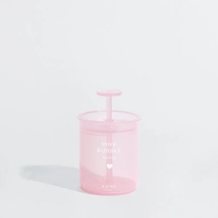 BJEWEL Pink Facial Cleanser Bubble Maker Cup - Thumbnail